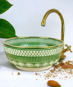 moroccan ceramic sink